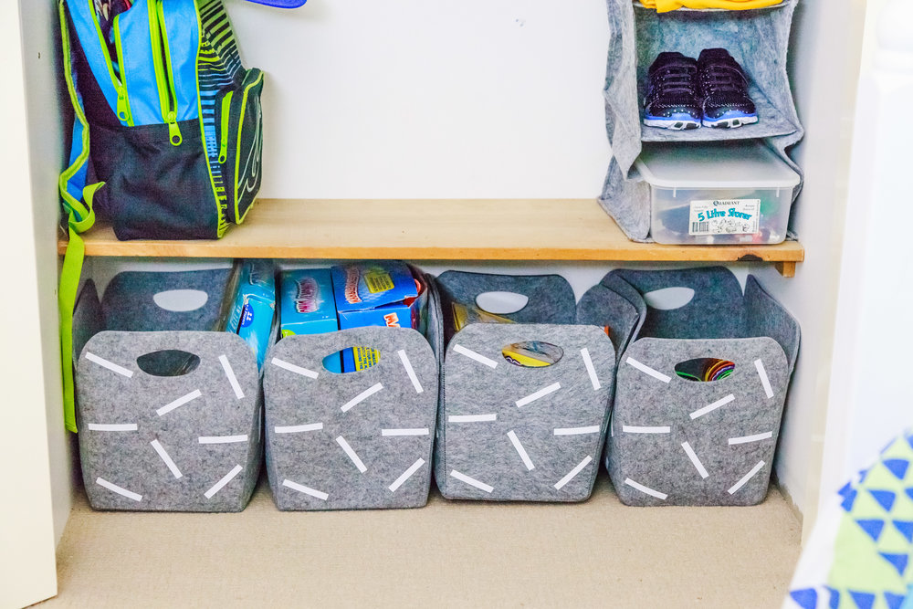 Back To School: Kids Closet Makeover For Under $50 + Video