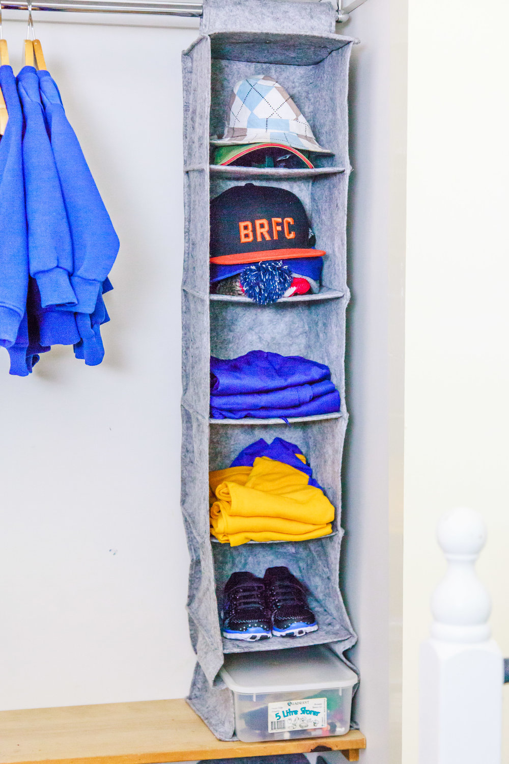 Back To School: Kids Closet Makeover For Under $50 + Video