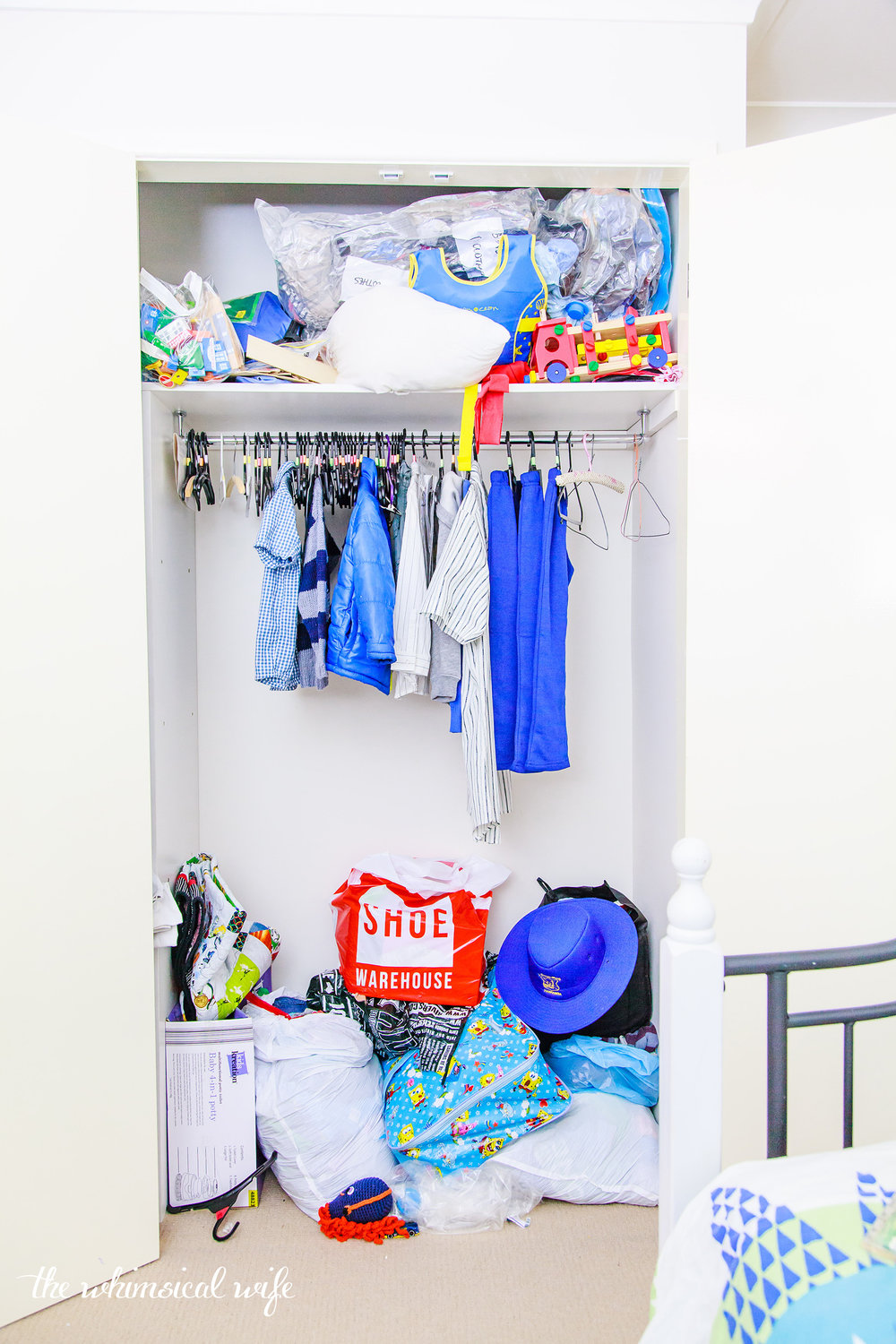 Back To School: Kids Closet Makeover For Under $50 + Video