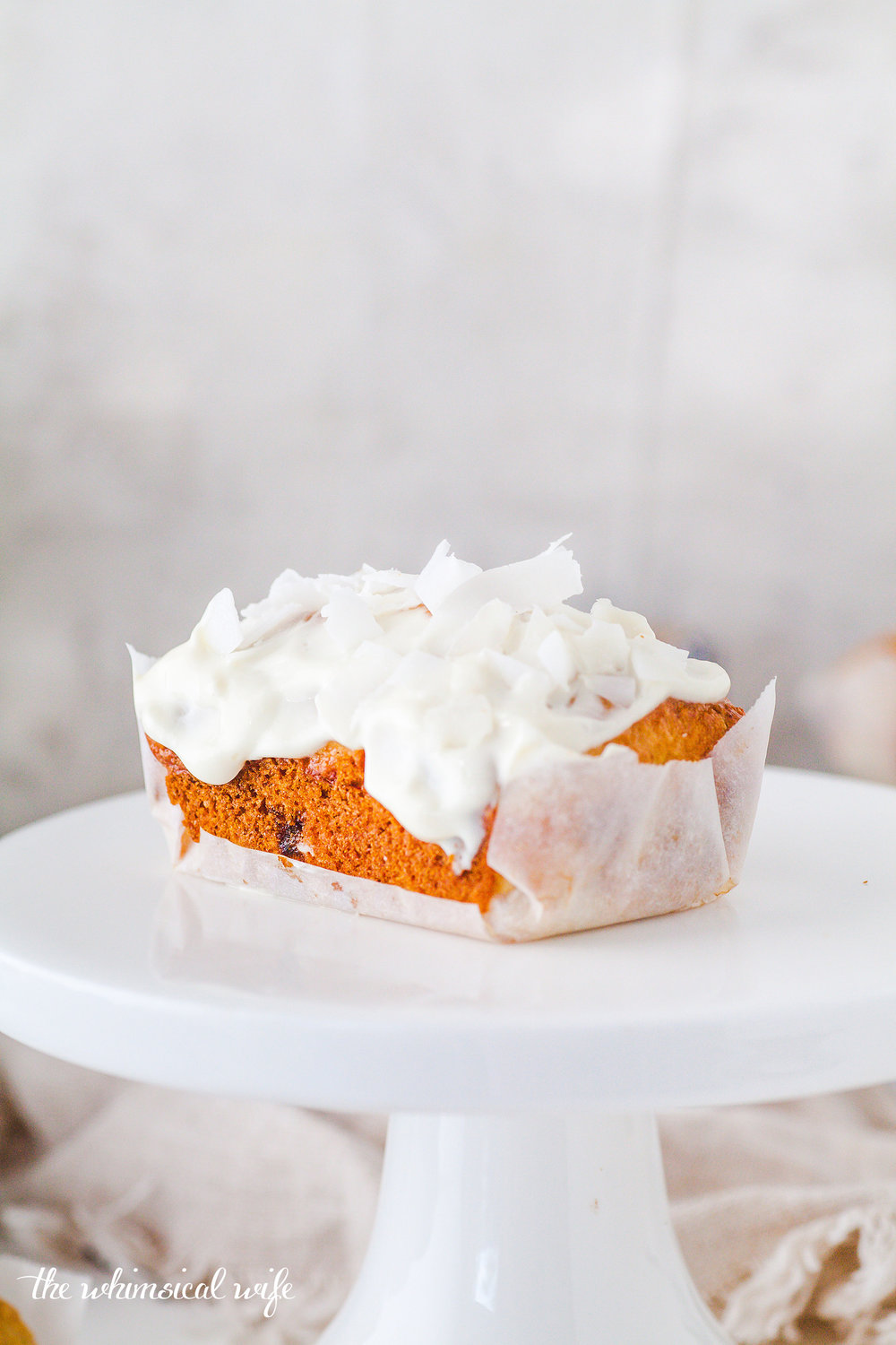 Back To School: Mini Coconut Banana Bread