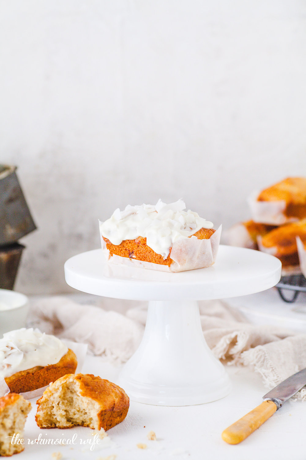 Back To School: Mini Coconut Banana Bread