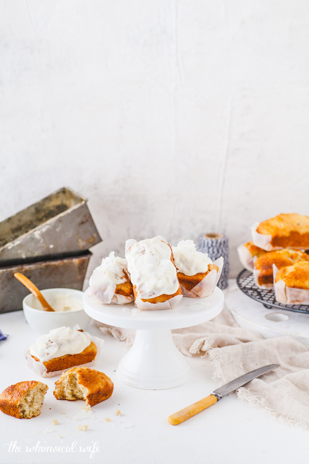 Back To School: Mini Coconut Banana Bread
