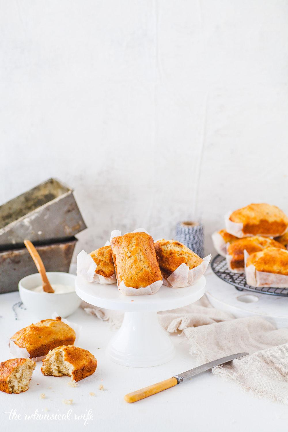 Back To School: Mini Coconut Banana Bread