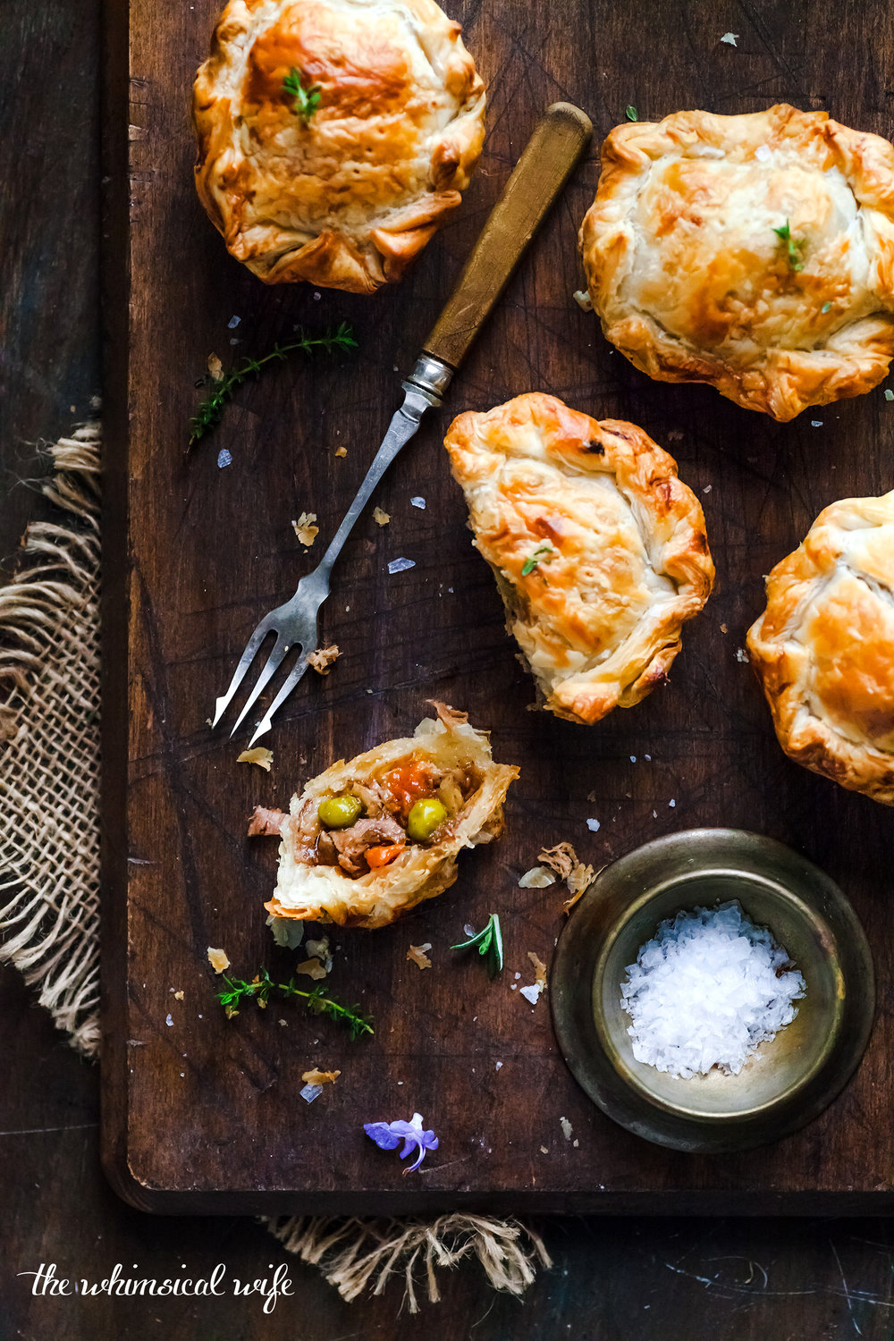 Best Homemade Mini Meat Pie | The Whimsical Wife