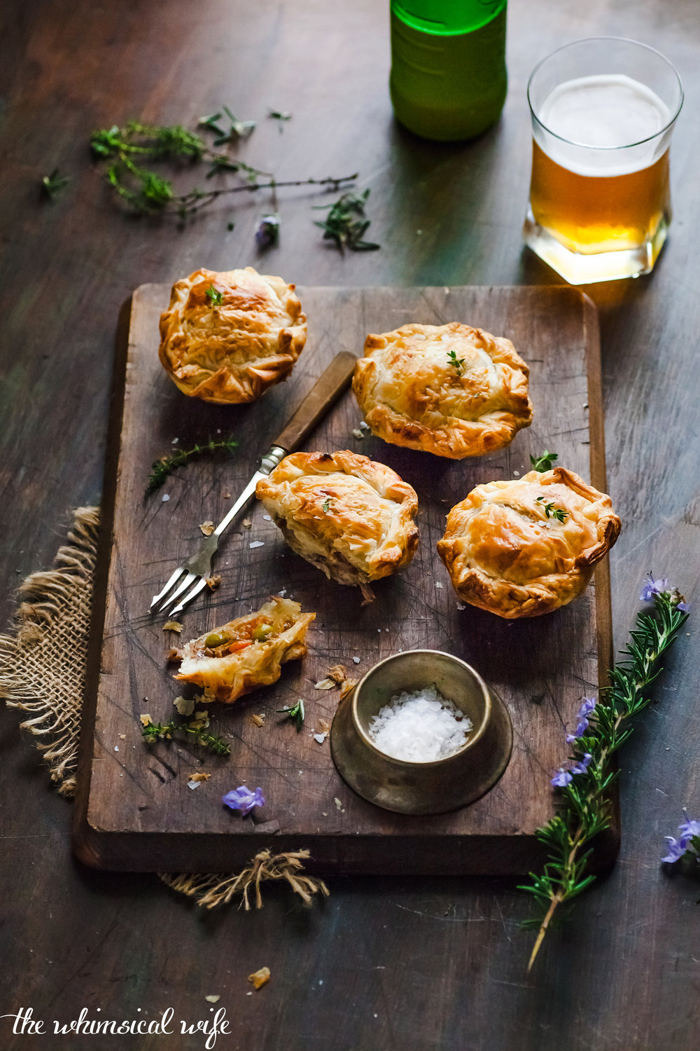 Best Homemade Mini Meat Pie | The Whimsical Wife