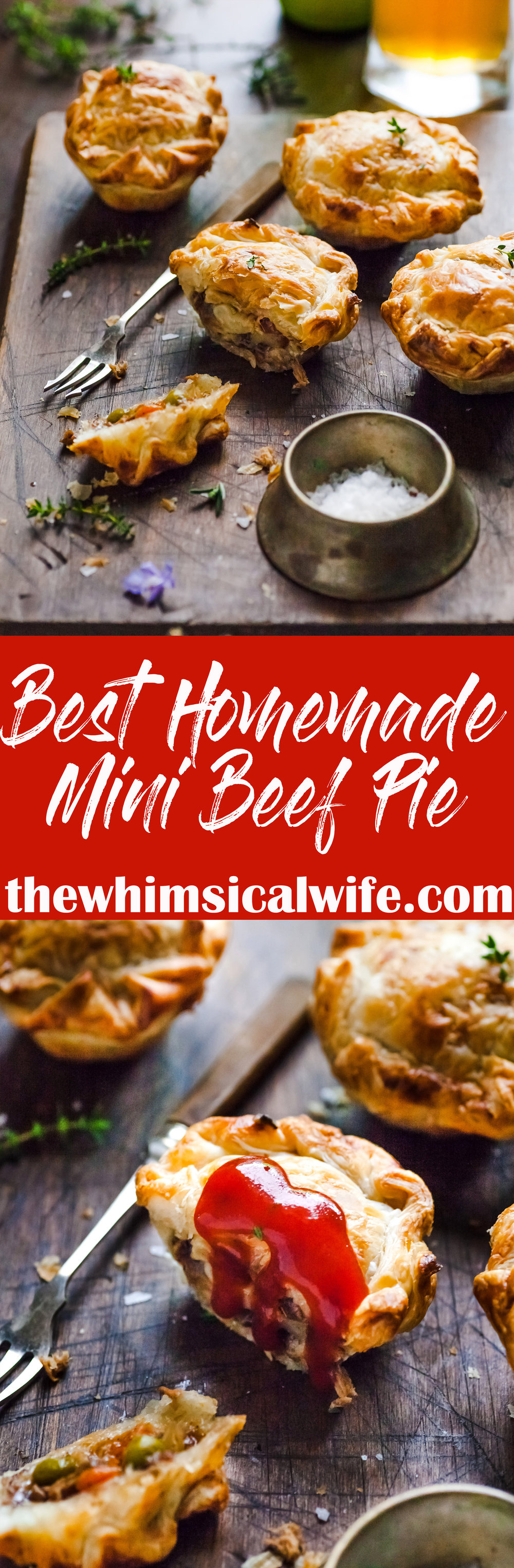 Best Homemade Mini Meat Pie + Video | The Whimsical Wife