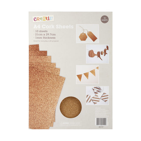 A4 Cork Sheets