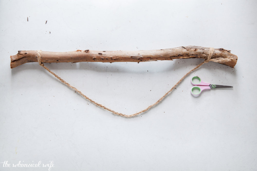 DIY Boho Christmas Tree Wall Hanging