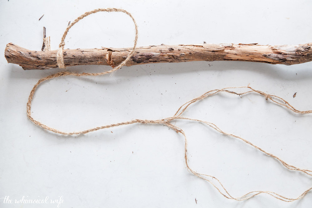 DIY Boho Christmas Tree Wall Hanging