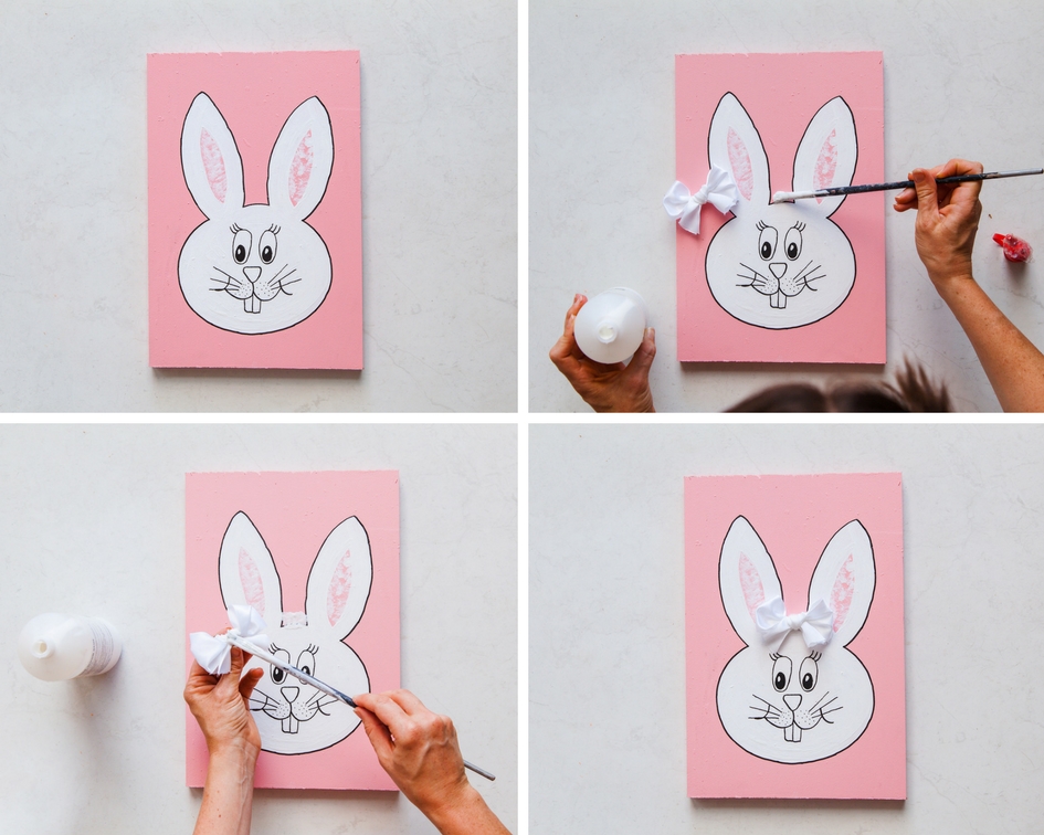 DIY Easter Bunny Crossing Sign | The Whimsical Wife