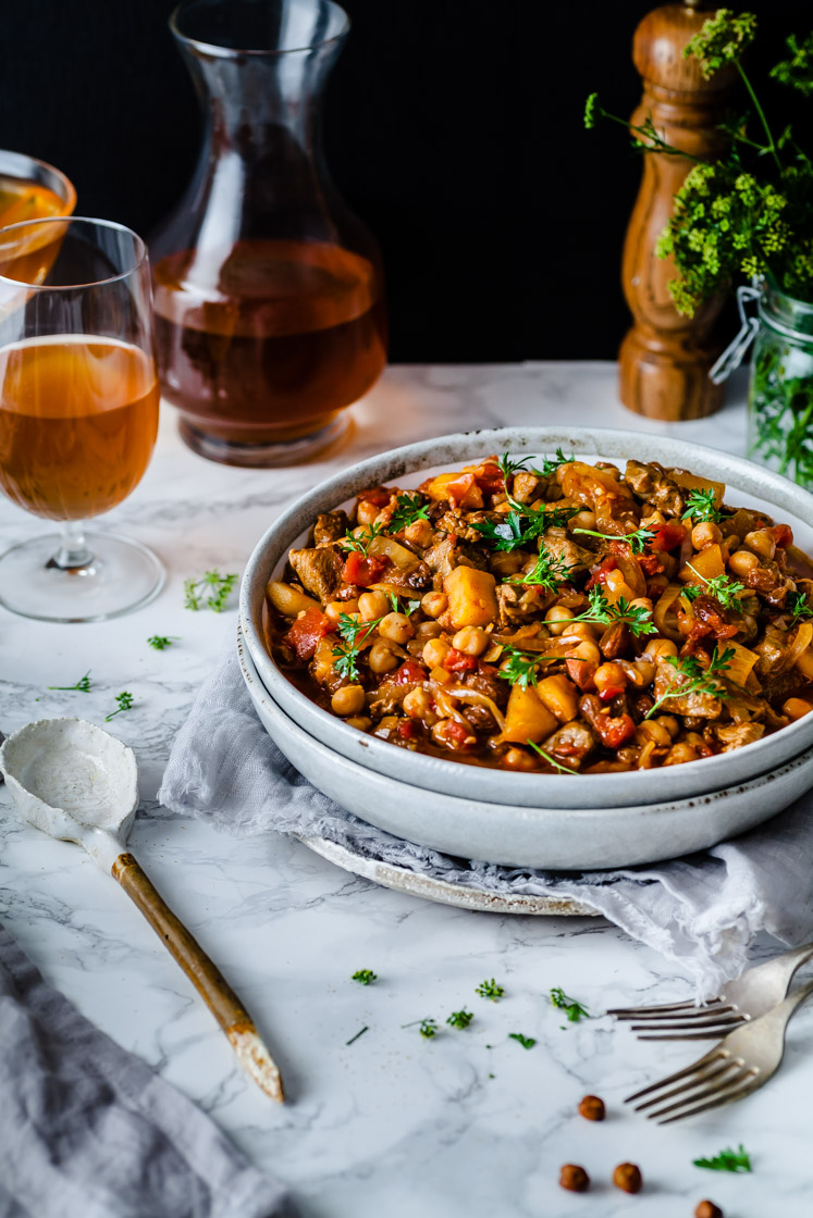 Easy Healthy Lamb & Chickpea Curry  | The Whimsical Wife