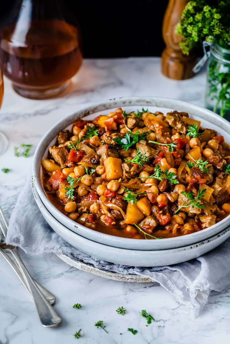 Easy Healthy Lamb & Chickpea Curry | The Whimsical Wife