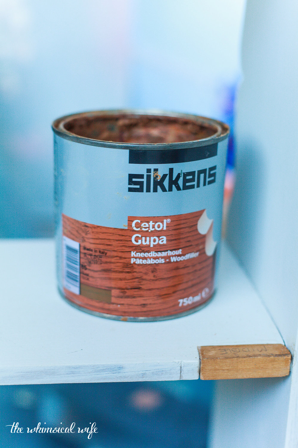 Giving New Life To A Antique Shelf | The Whimsical Wife