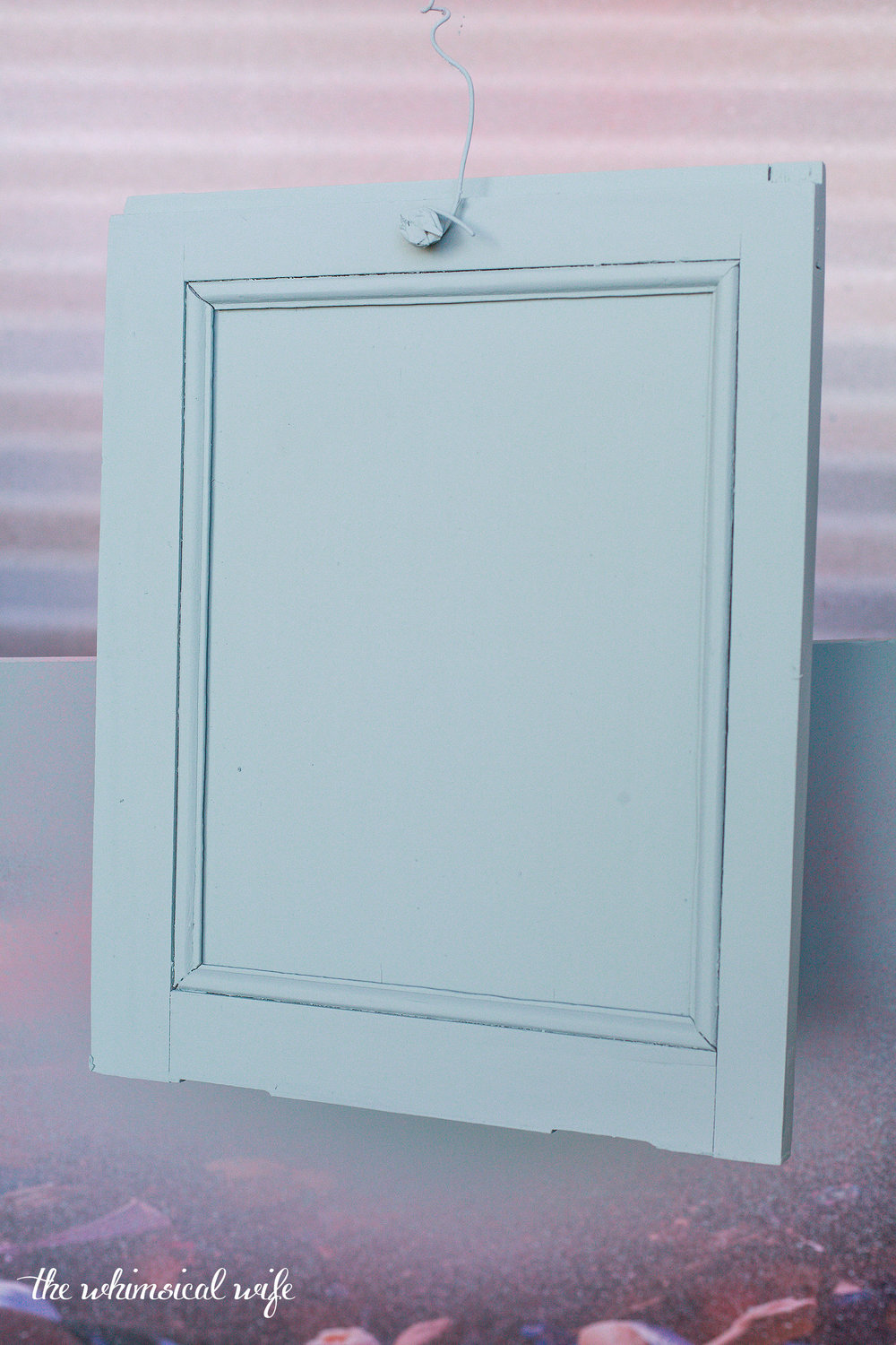 Giving New Life To A Antique Shelf | The Whimsical Wife