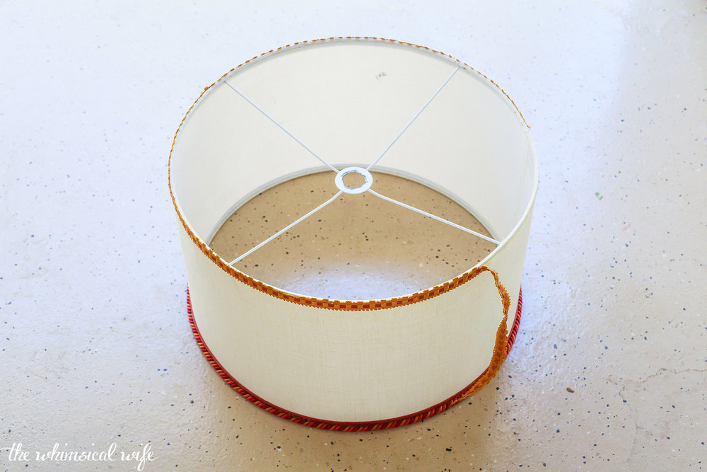 Learn How To Revamp A Lamp Stand & Shade + Video