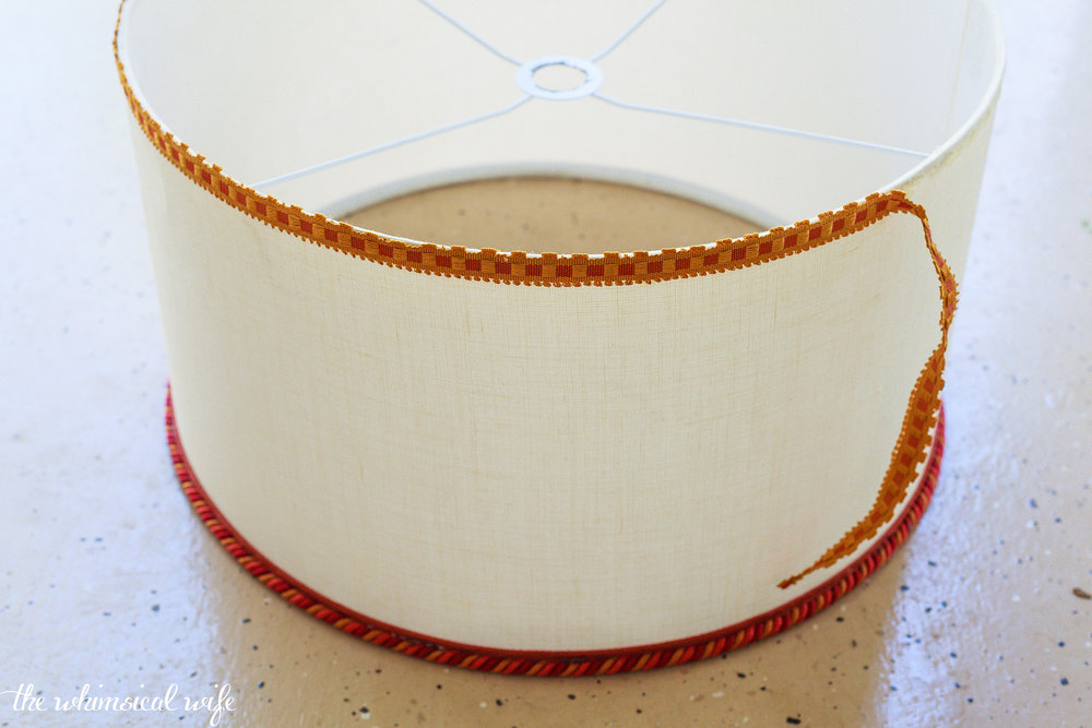 Learn How To Revamp A Lamp Stand & Shade + Video
