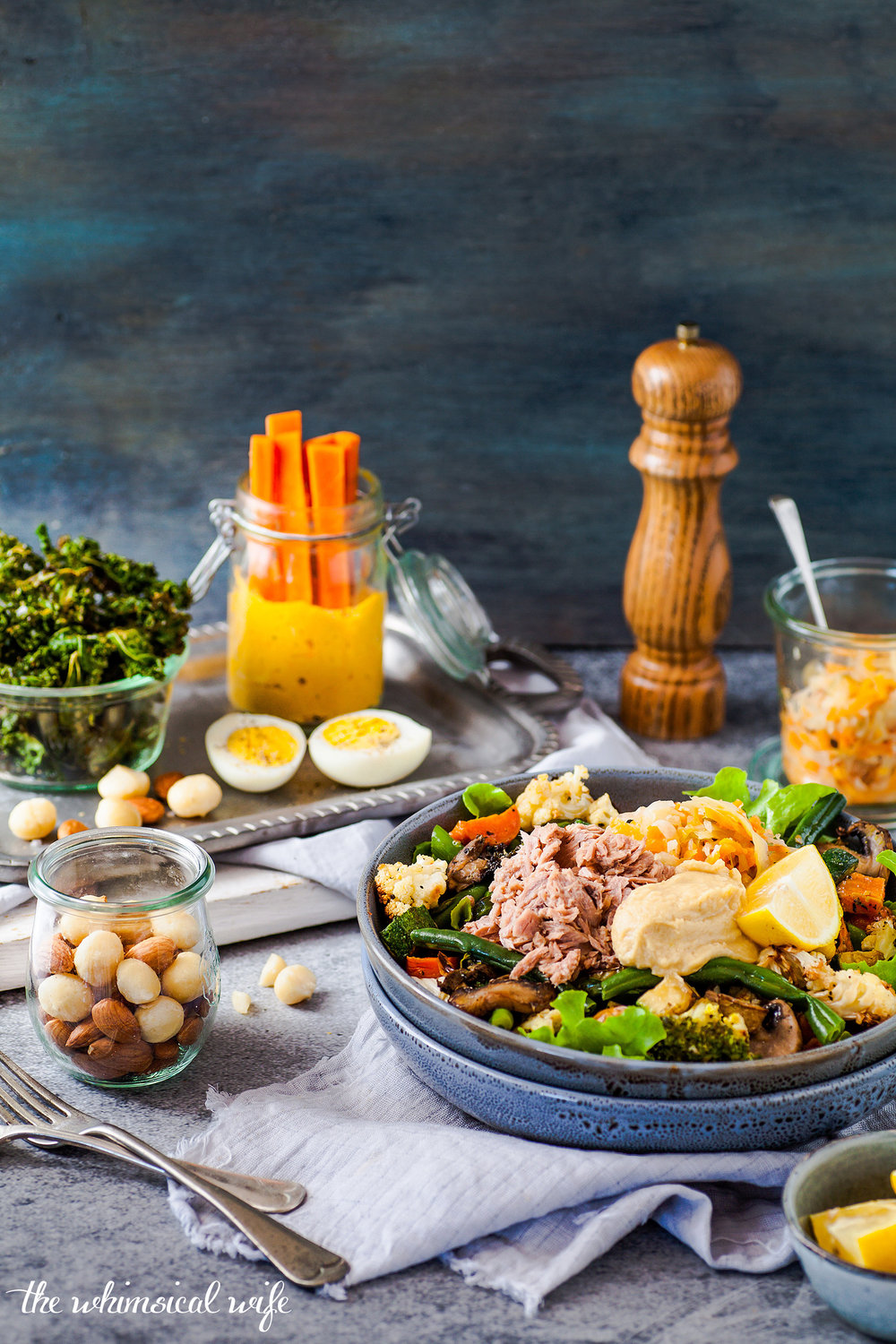 Lunch Edition: How To Meal Prep Your Way To A Healthier You + Free Printable | The Whimsical Wife