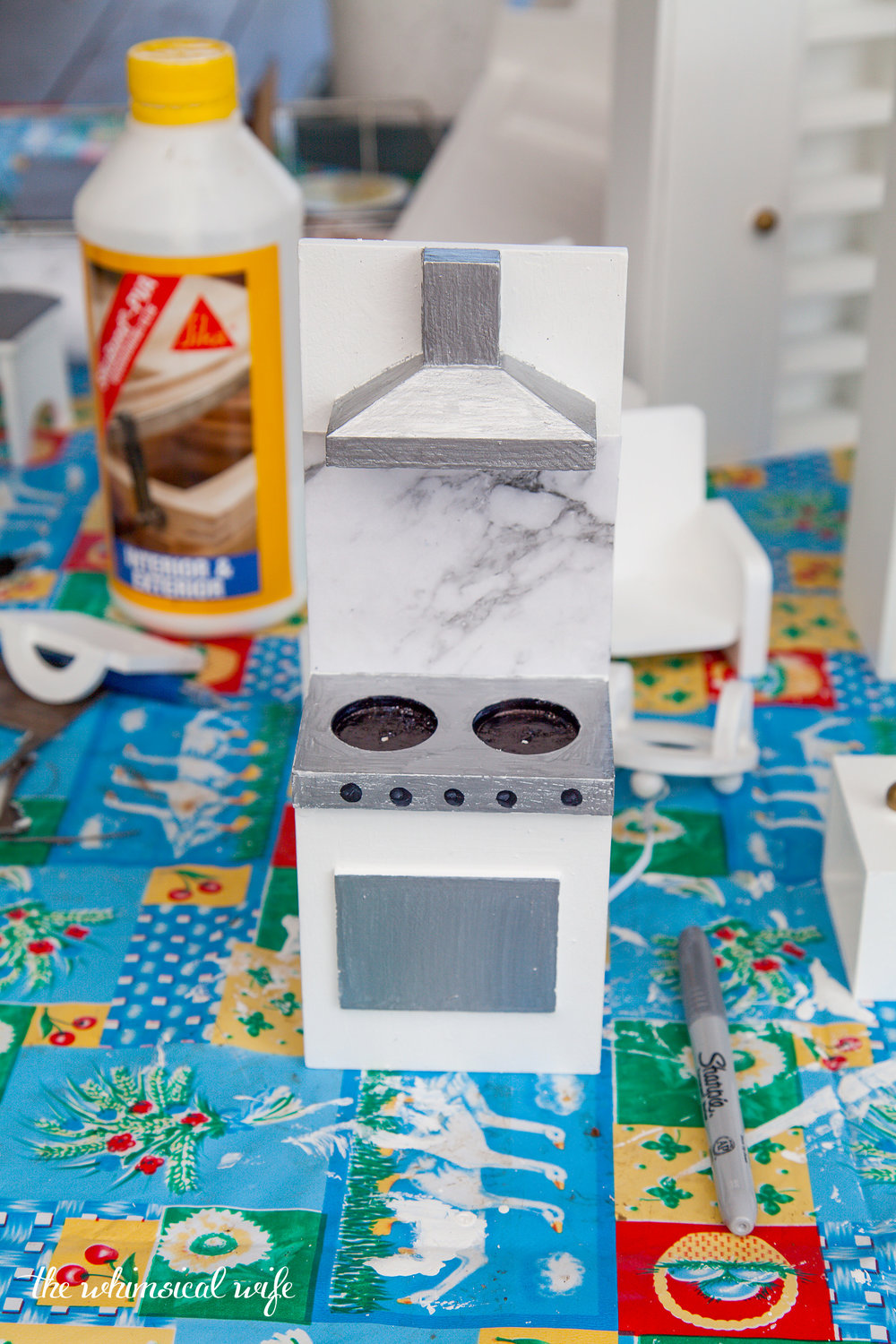 My Fixer Upper Style Dollhouse Makeover + Video | The Whimsical Wife