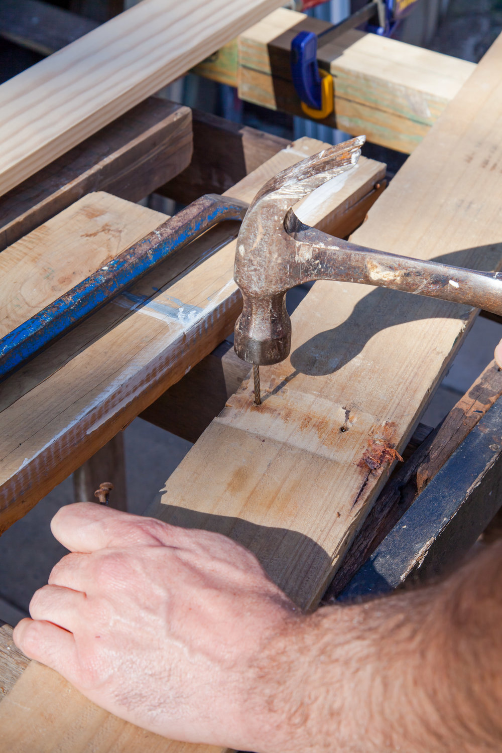 Rustic Pallet Christmas Tree + Video | The Whimsical Wife