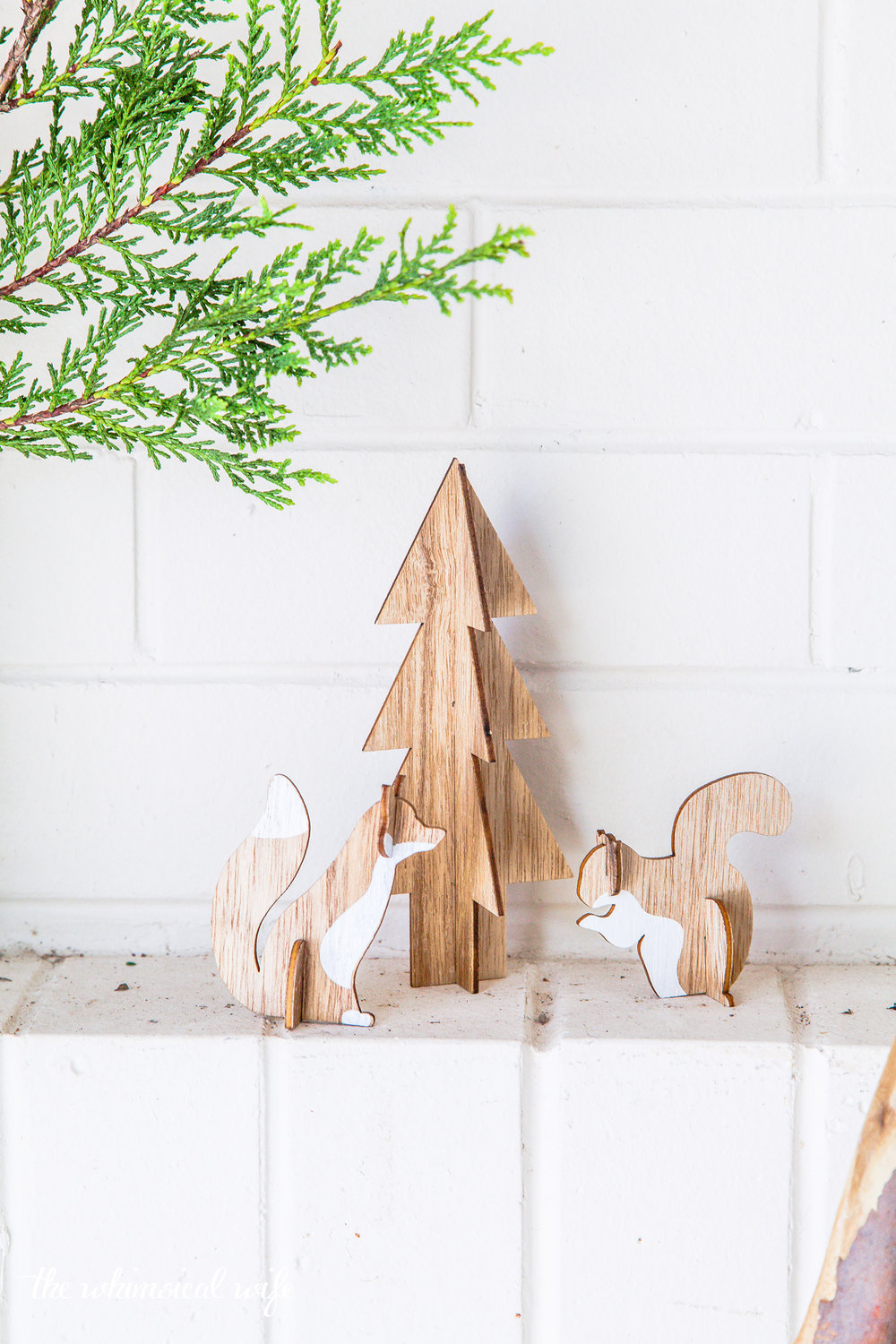 Rustic Scandinavian Ladder Christmas Tree