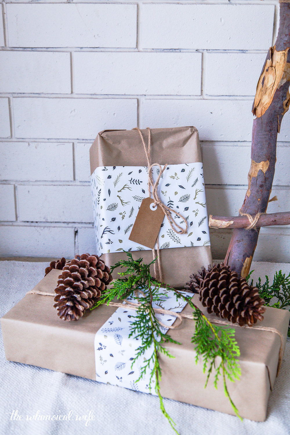 Rustic Scandinavian Ladder Christmas Tree