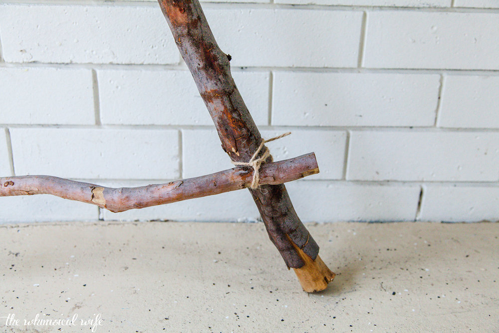 Rustic Scandinavian Ladder Christmas Tree