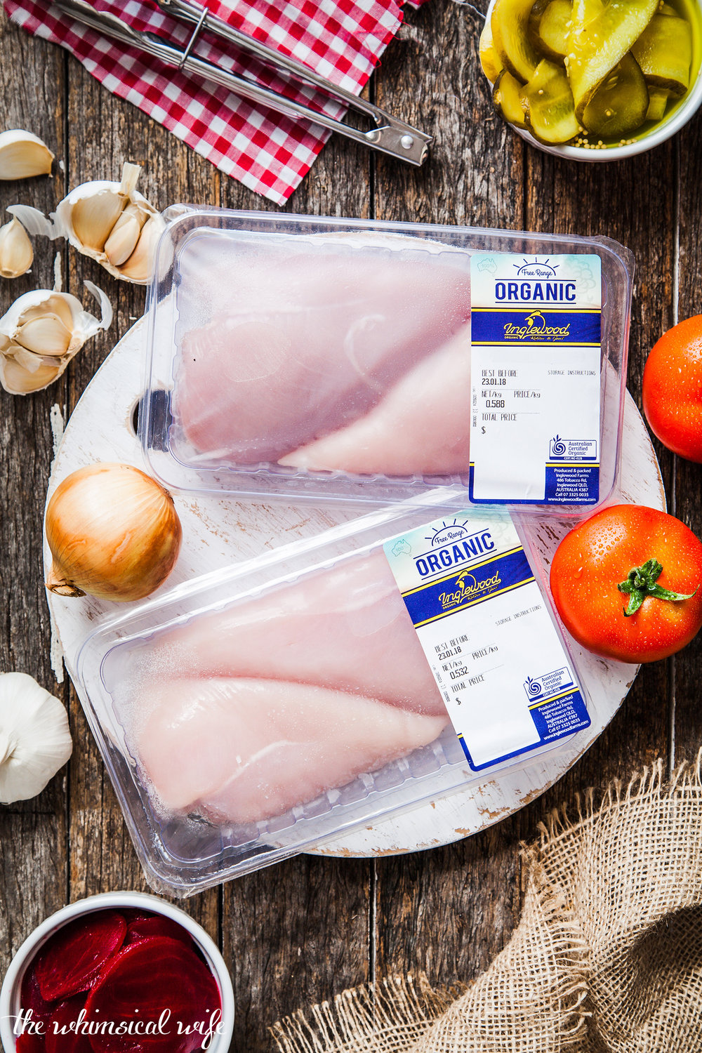 Sticky BBQ Chicken Burger With Steakhouse Fries
