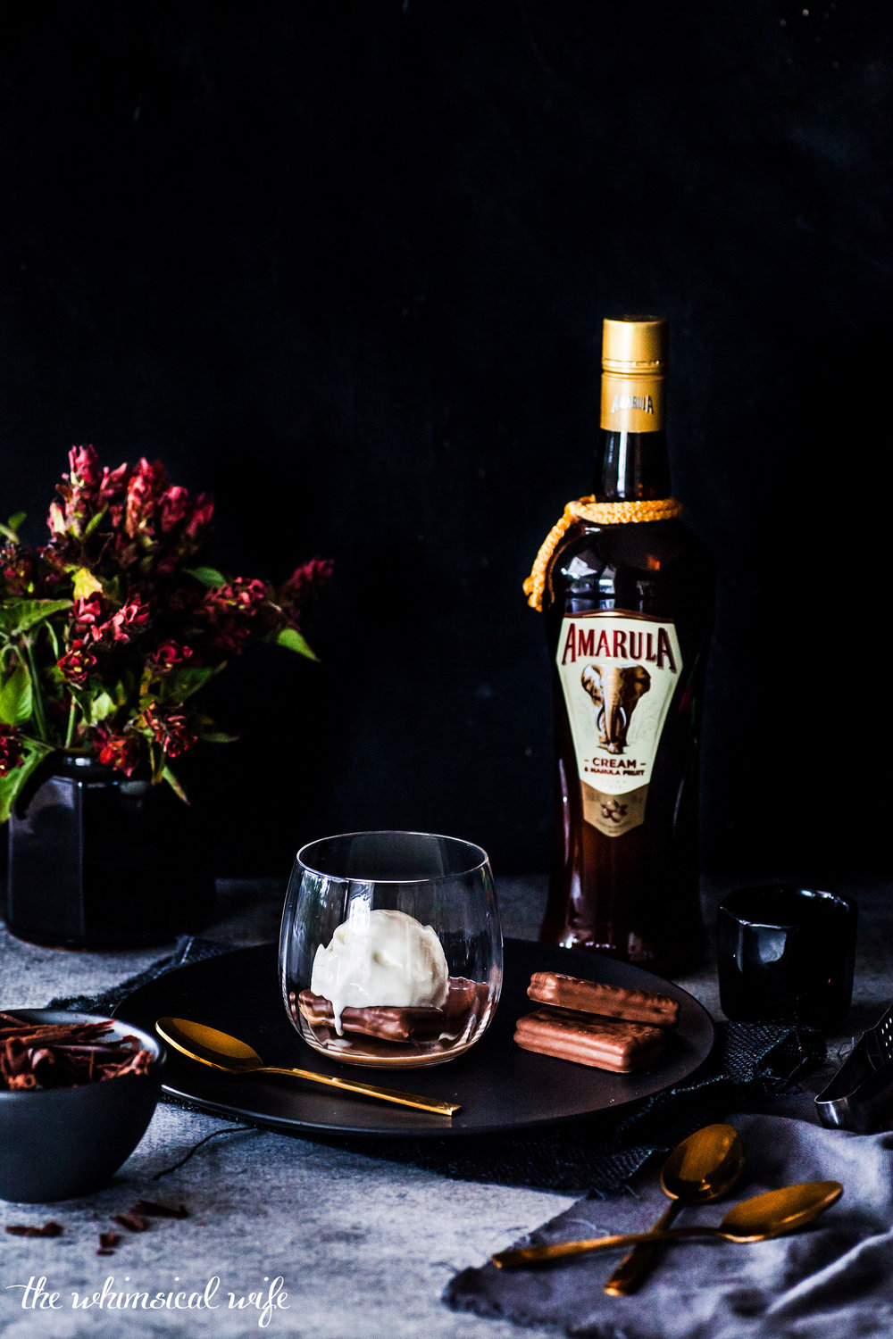 Tim Tam Affogato with Amarula | The Whimsical Wife
