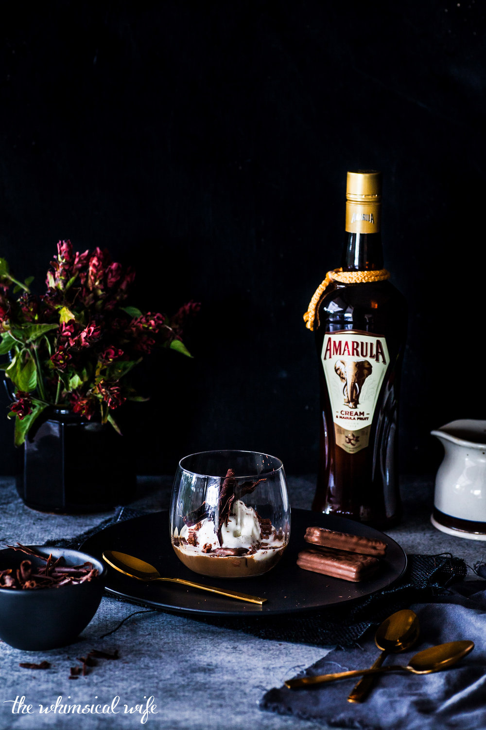 Tim Tam Affogato with Amarula | The Whimsical Wife
