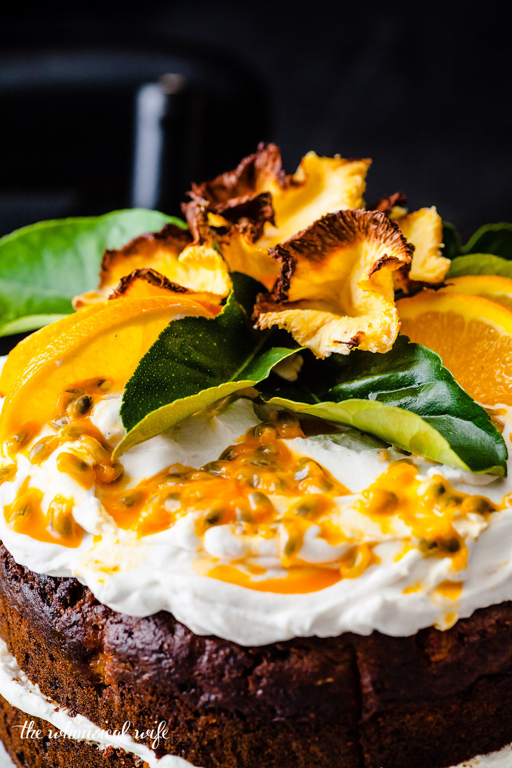 Vegan Humming Bird Cake With Zesty Lemon Coconut Cream | The Whimsical Wife