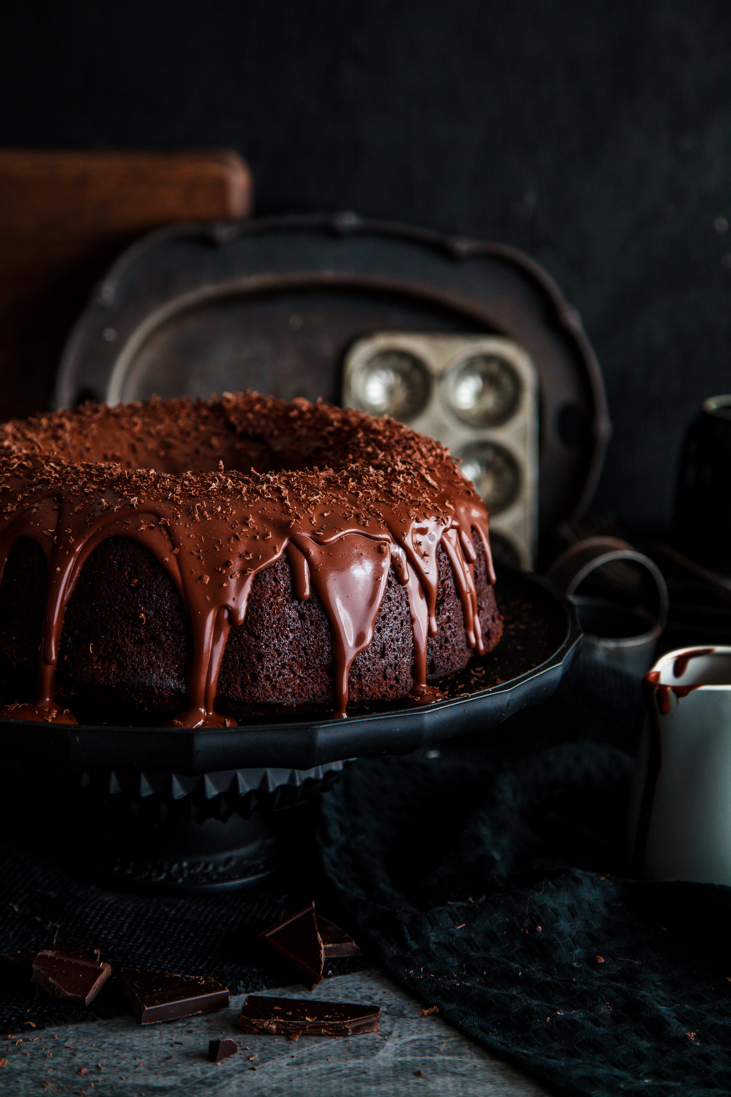 Oh So Decadent Boozy Chocolate Sultana Cake 