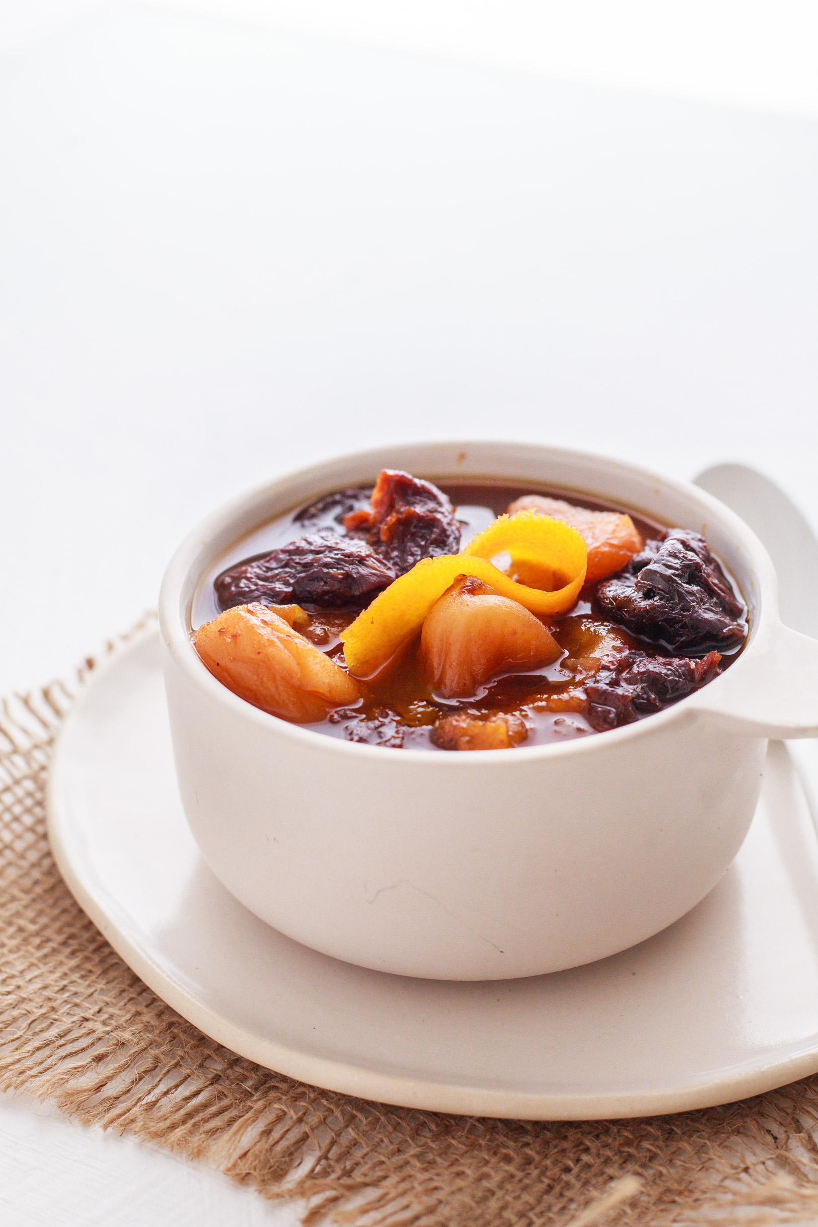 Winter Warming: Apricot, Prune & Orange Compote