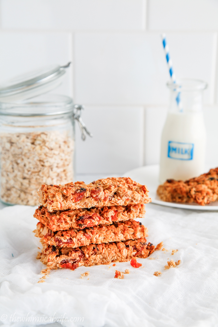 Crunchy Apricot Muesli Bars