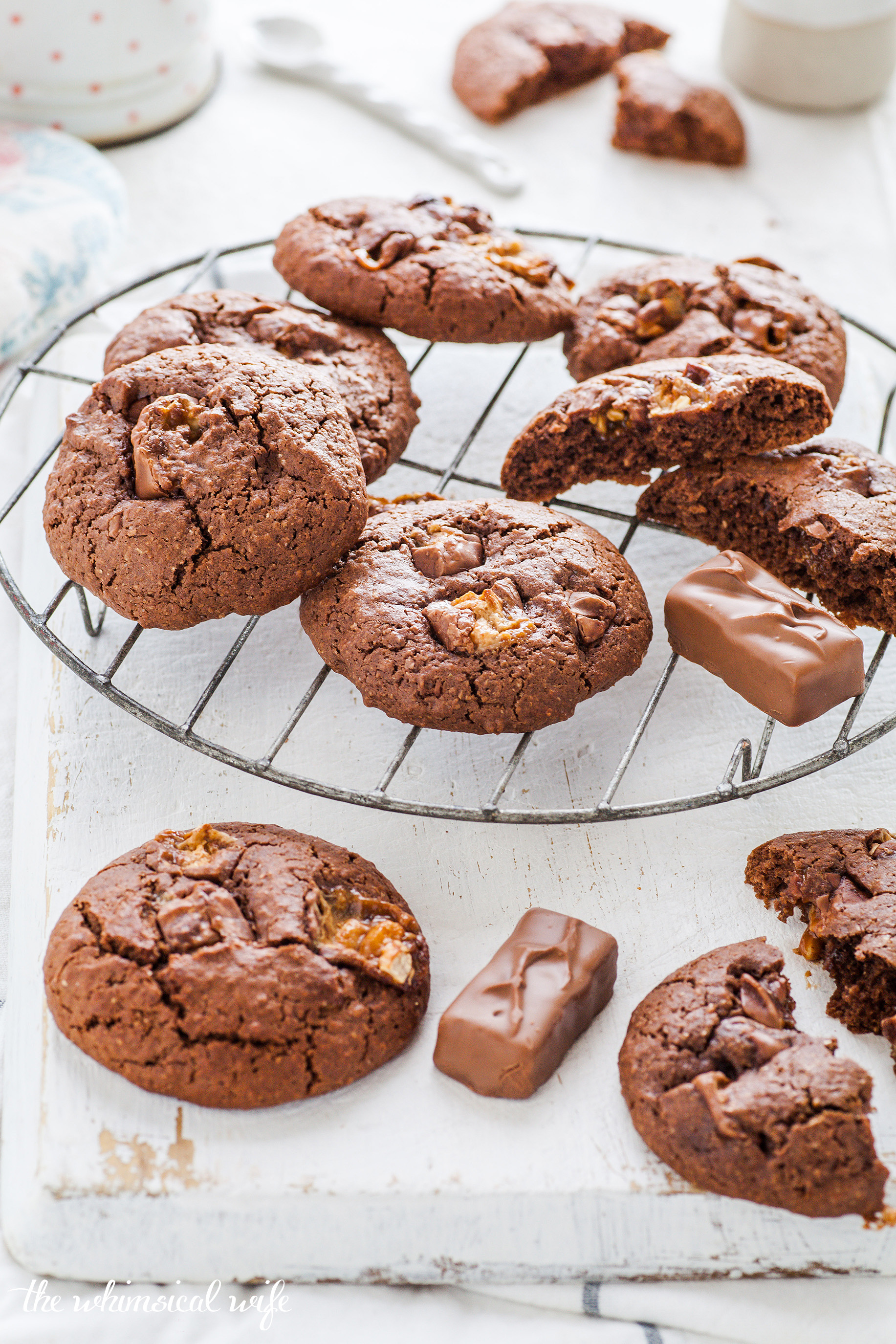 Caramel Peanut Obsession Cookies