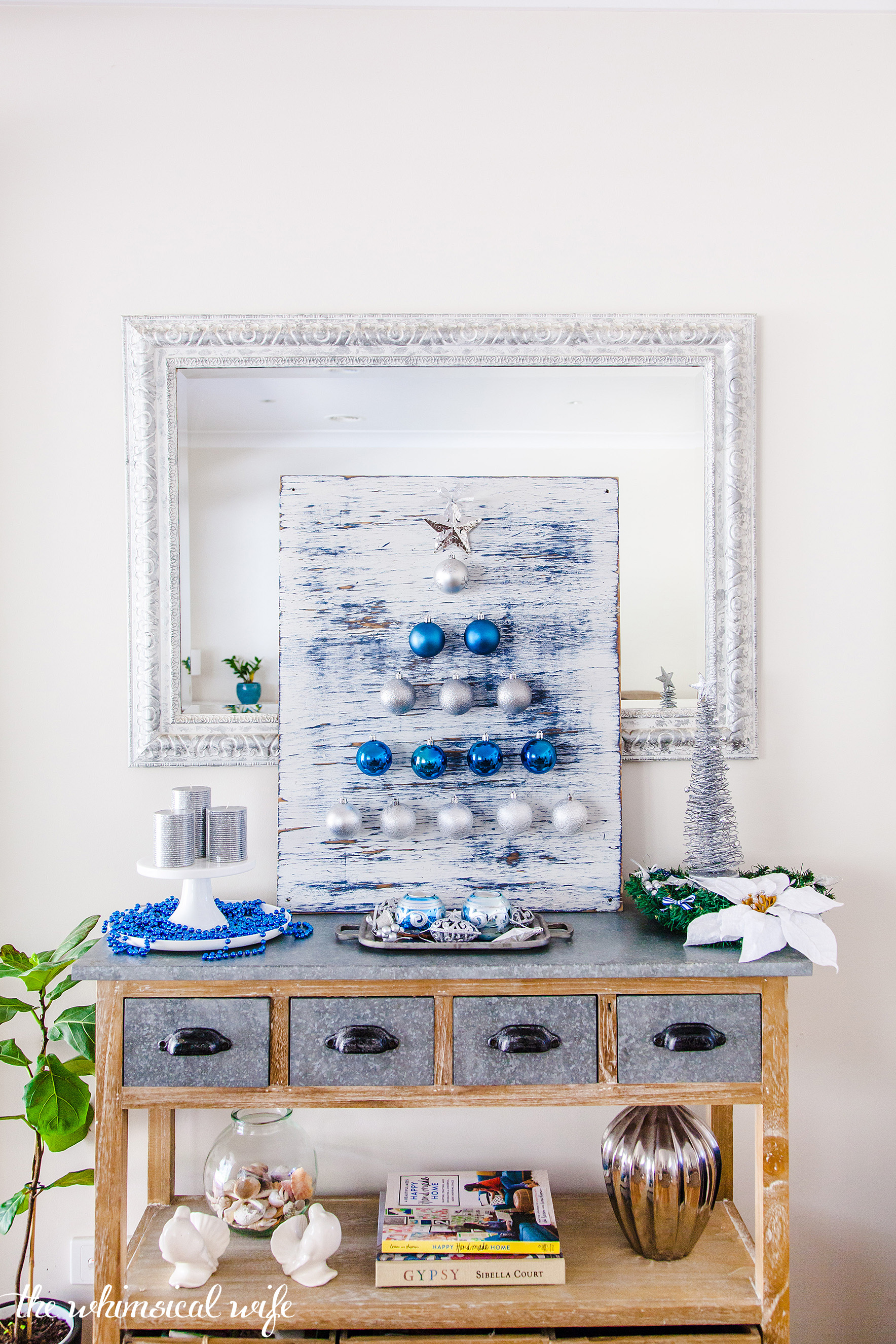 How To Make A Bauble Christmas Tree Board