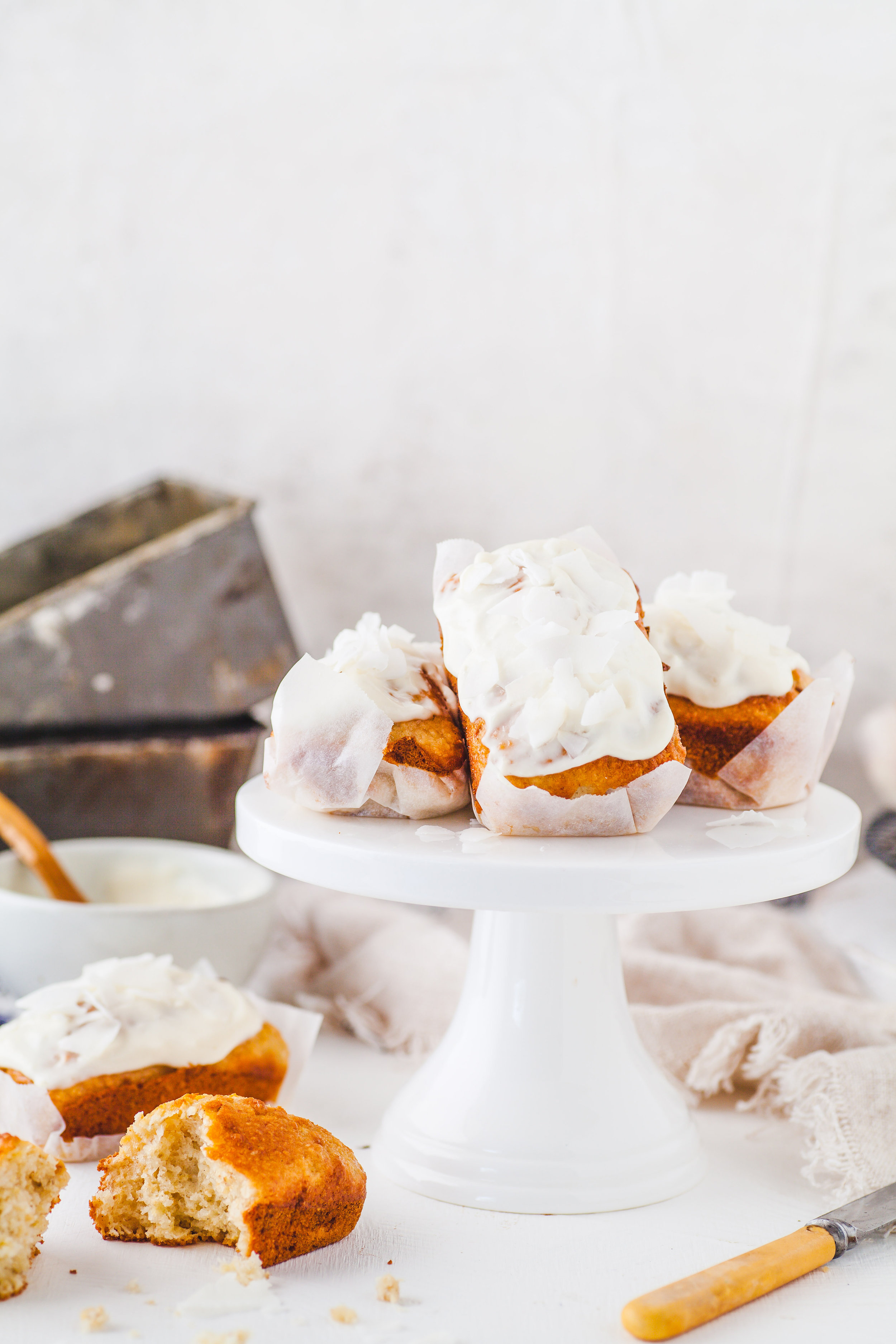 Back To School: Mini Coconut Banana Bread {Dairy & Nut Free}