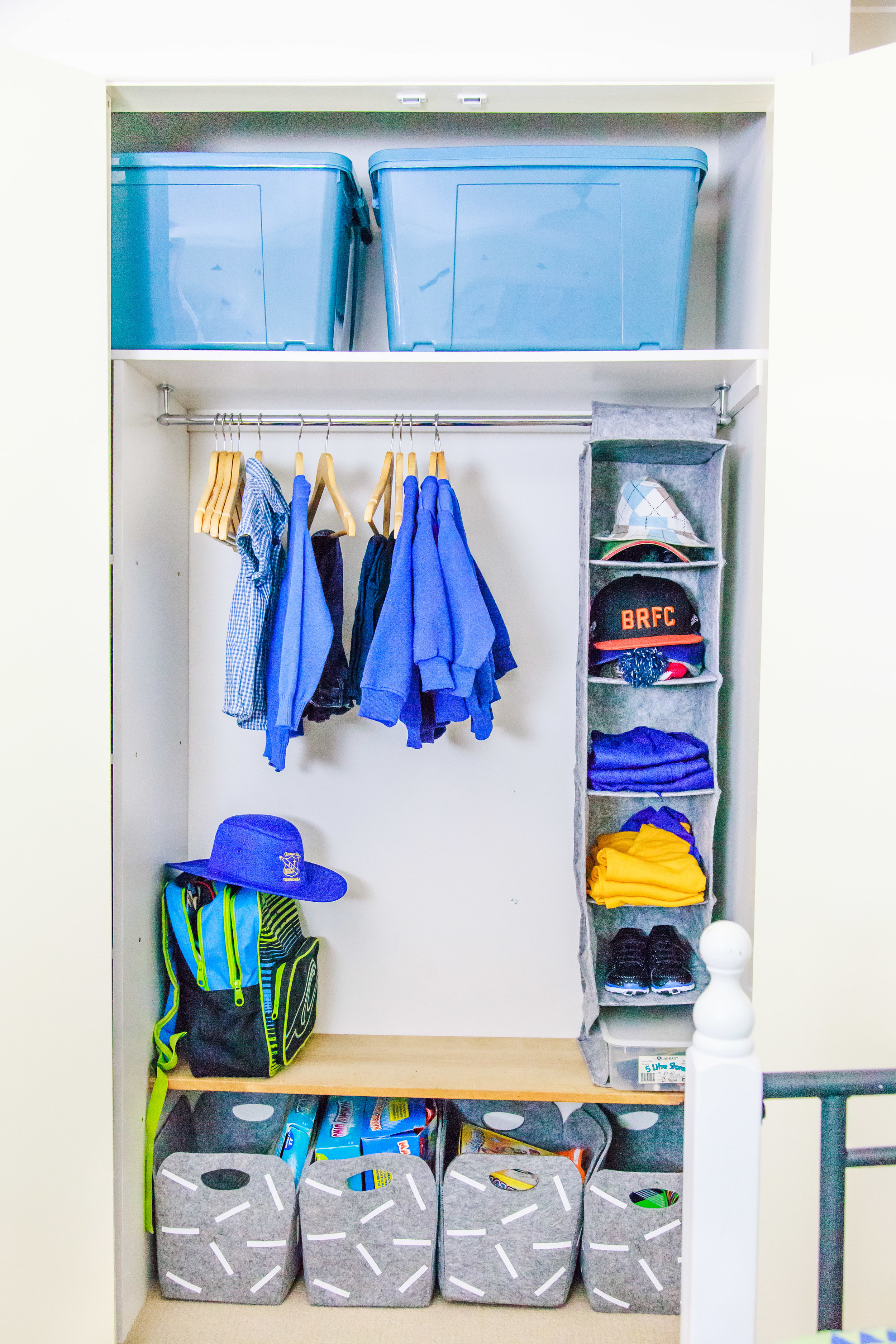 Back To School: Kids Closet Makeover For Under $50 + Video